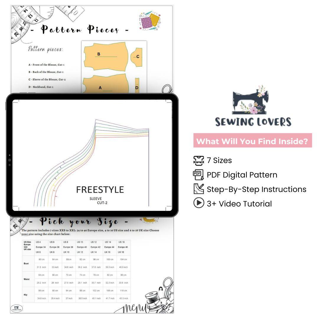 Freestyle Pattern Full Pack - Sewing Lovers
