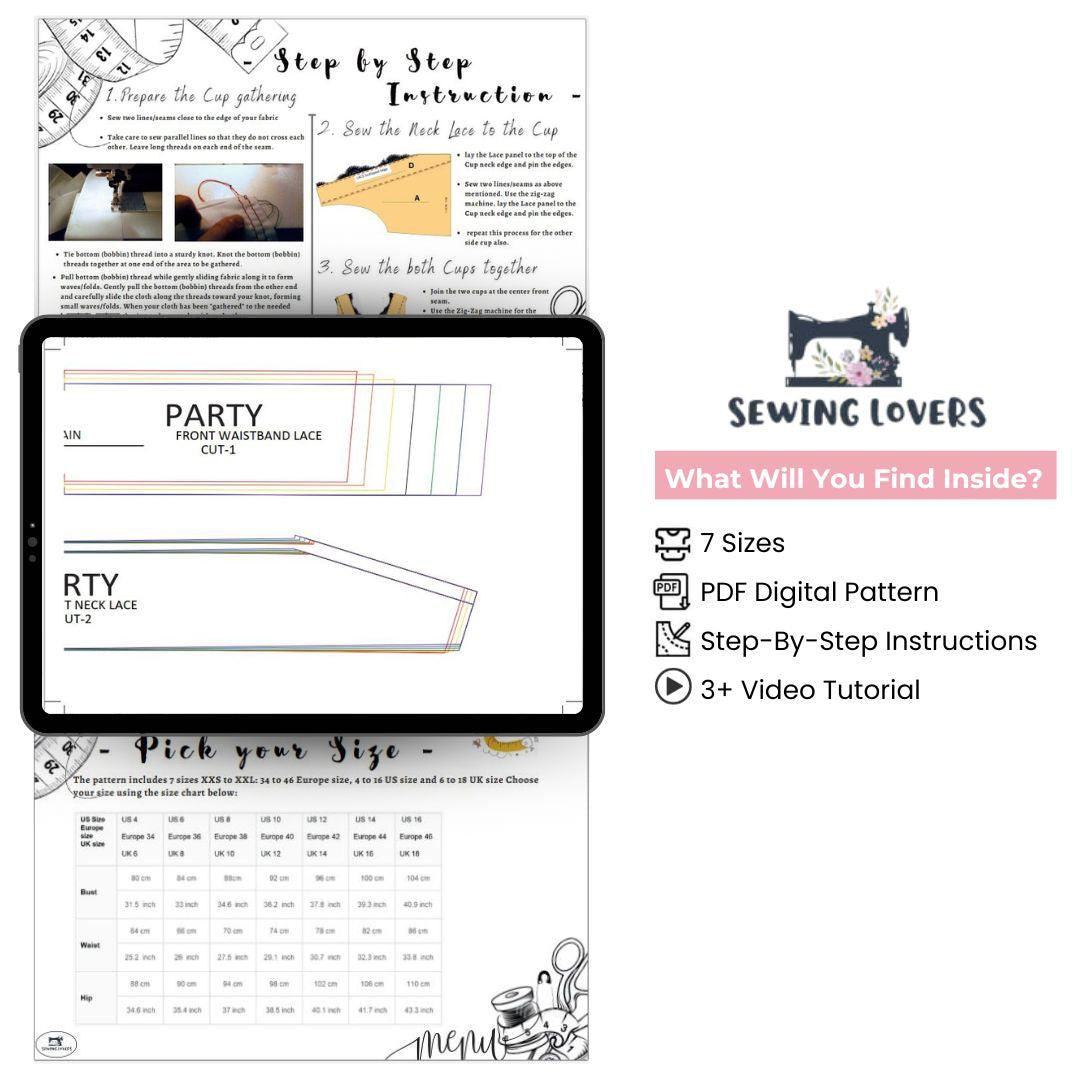 Party Pattern Full Pack - Sewing Lovers