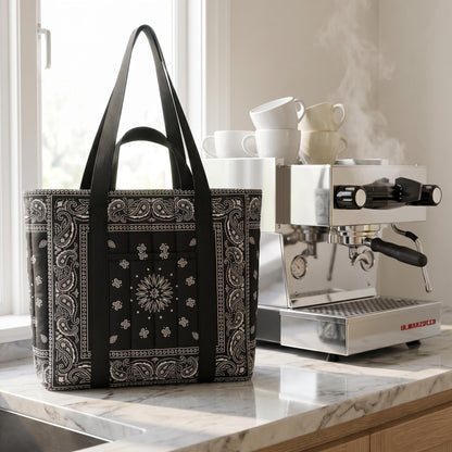 Quilted Gusset Tote Bag