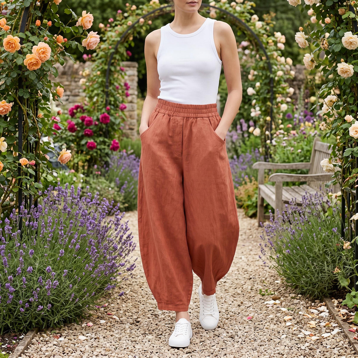 Everyday Barrel Pant sewing pattern