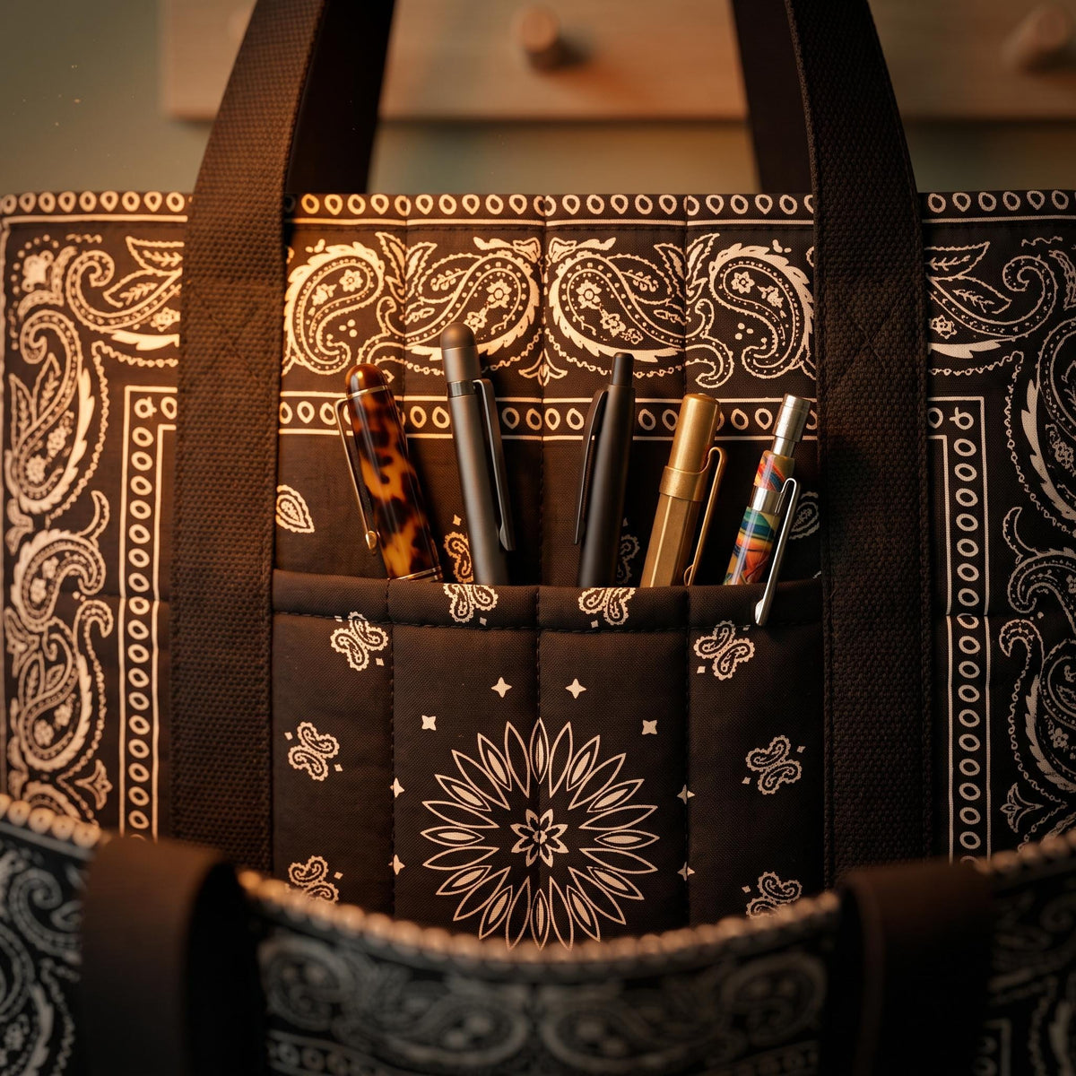 Quilted Gusset Tote Bag