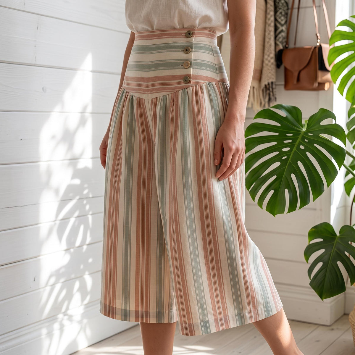 Bloom High-Waisted Culottes