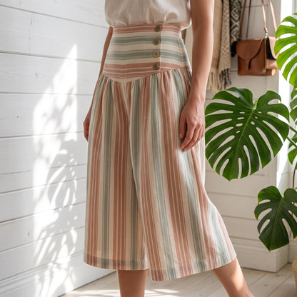 Bloom High-Waisted Culottes