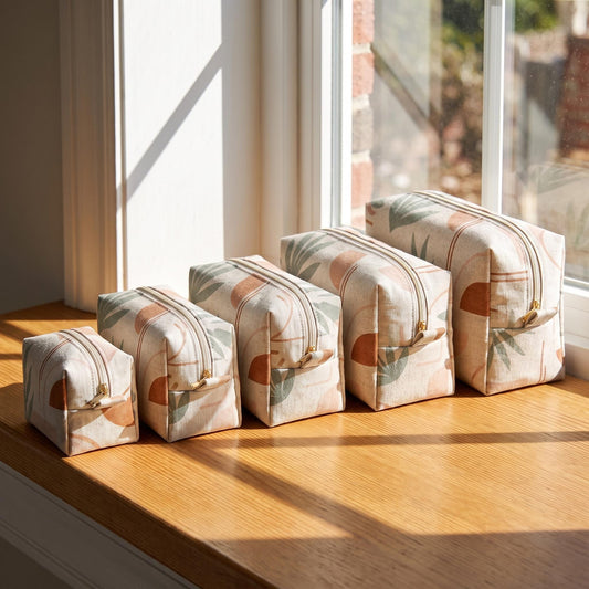 Boxy Zip Pouch sewing pattern