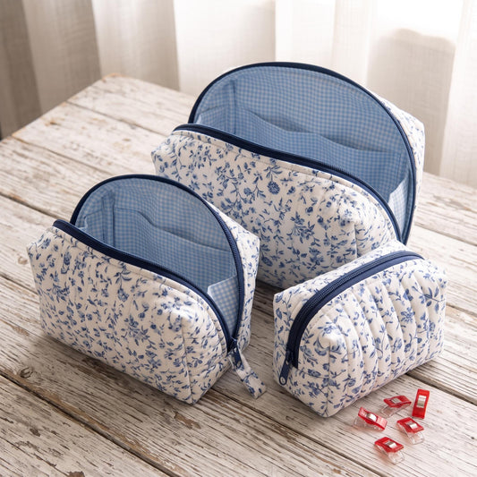 Open-Up Clamshell Pouch sewing pattern