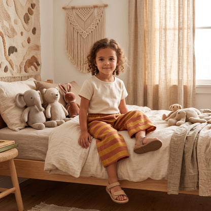 Kids Wide-Leg Pull-On Pants