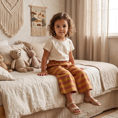 Kids Wide-Leg Pull-On Pants