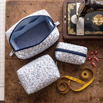 Open-Up Clamshell Pouch — PDF Sewing Pattern