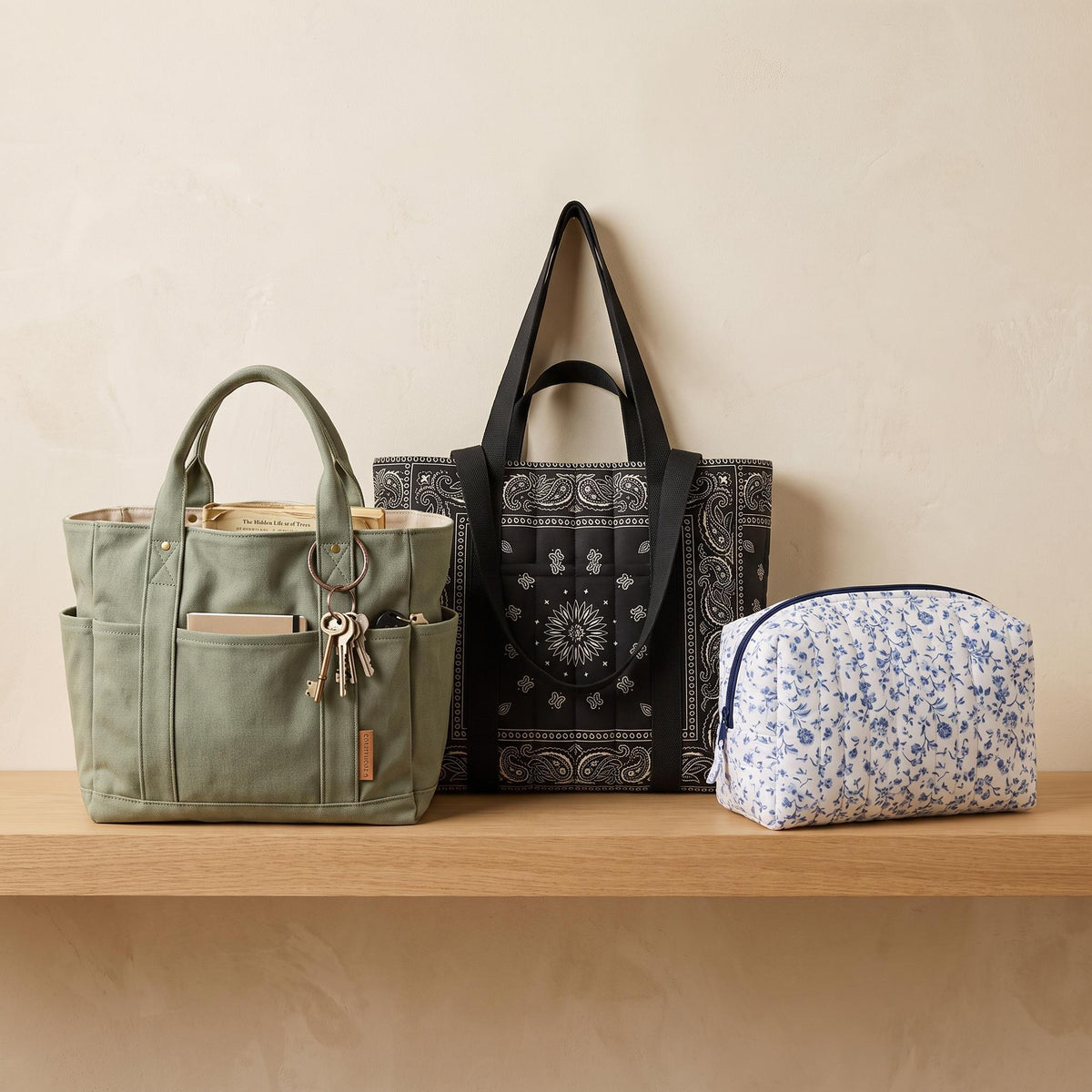 Bag Trio Bundle sewing patterns