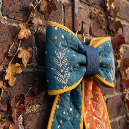 Jumbo Quilted Door Bow
