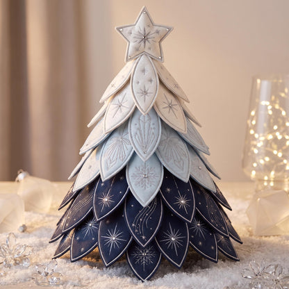 3D Quilted Fabric Christmas Tree sewing pattern