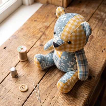 Memory Bear Keepsake (10 Sizes) — PDF Sewing Pattern
