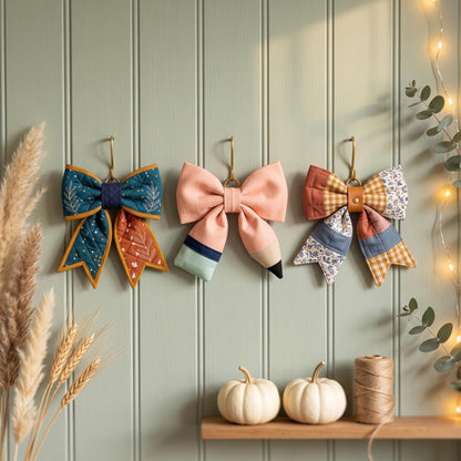Fabric Bow Trio Bundle
