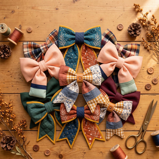Fabric Bow Trio Bundle sewing patterns